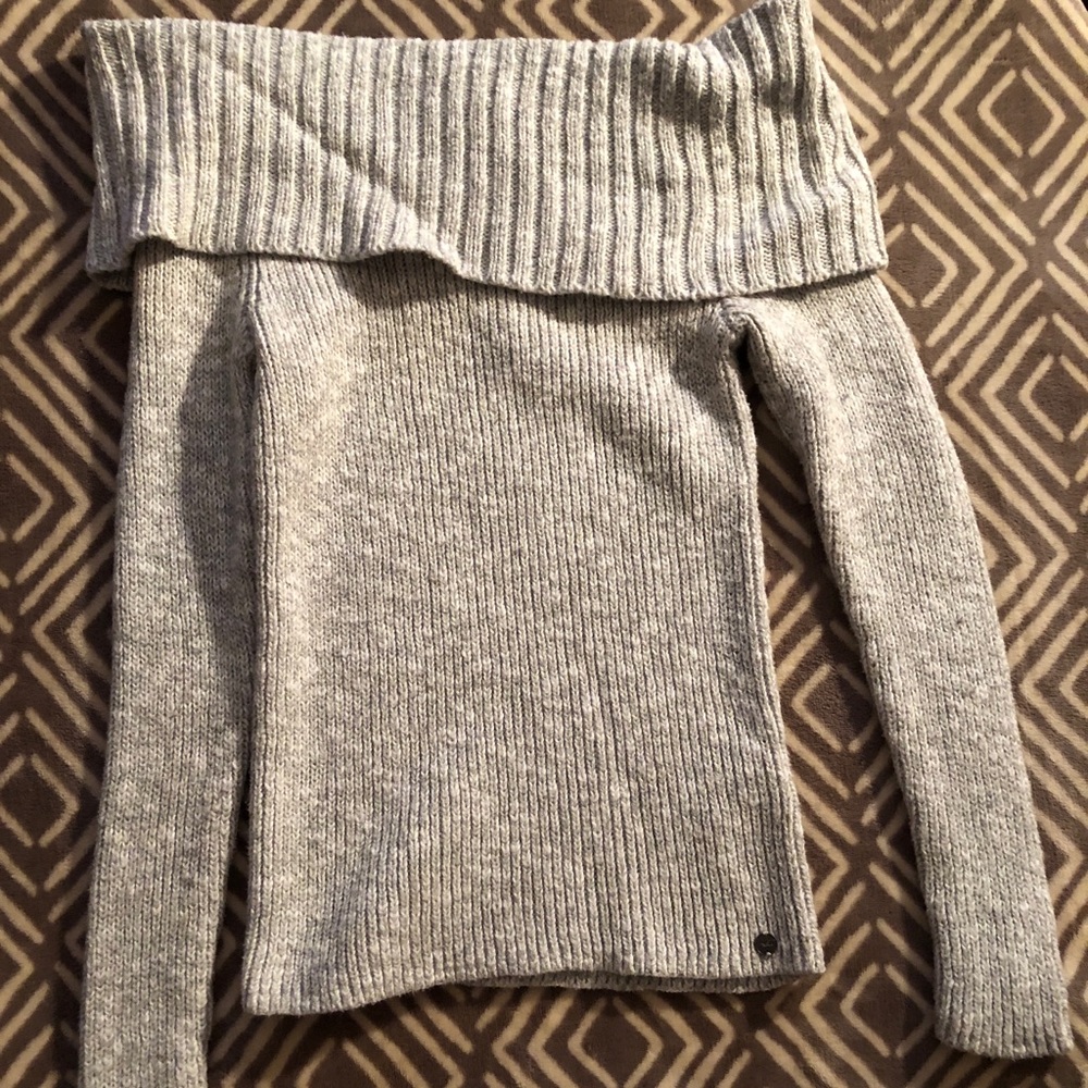 Hollister off the shoulder sweater